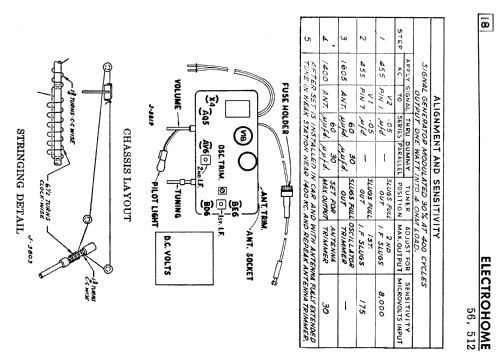 56 ; Electrohome Dominion (ID = 2306810) Car Radio