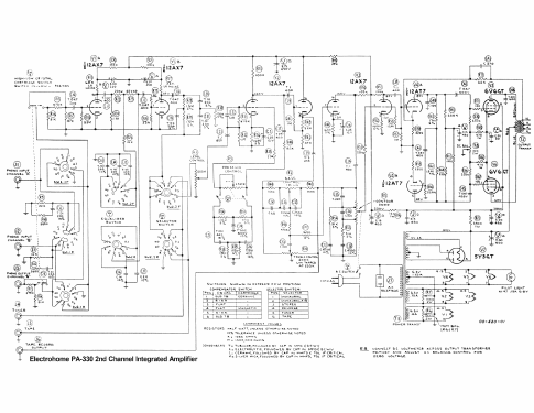 Amplifier PA-330; Electrohome Dominion (ID = 2566052) Ampl/Mixer