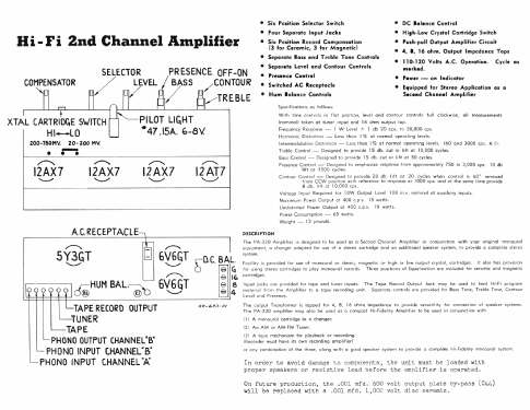 Amplifier PA-330; Electrohome Dominion (ID = 2566053) Ampl/Mixer