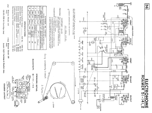 Roamer 51-141; Electrohome Dominion (ID = 2331644) Radio