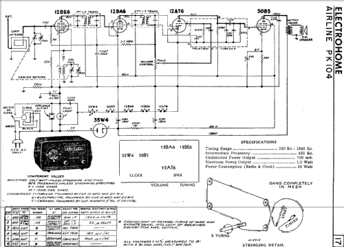 PK104 ; Electrohome Dominion (ID = 479586) Radio