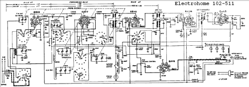 Custom Built Chassis Ch= CHF102-511; Electrohome Dominion (ID = 811205) Radio