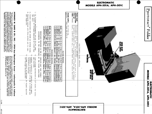 APH301-A ; Electromatic (ID = 508335) Enrég.-R