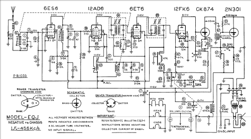 Ford Diamond Dot EQJ; Astor brand, Radio (ID = 816887) Car Radio