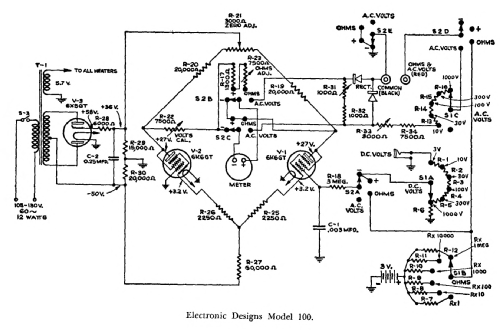 Provac VTVOM ED100 ; Electronic Designs (ID = 3080434) Equipment