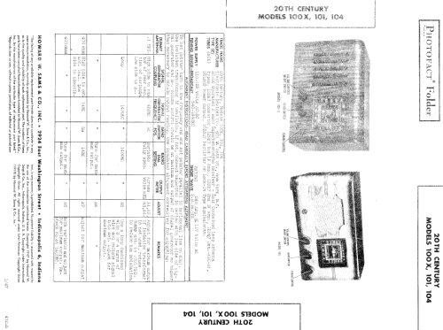 20th Century 104 ; Electronic Devices (ID = 597753) Radio