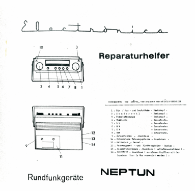 Neptun ; Electronica; (ID = 2681444) Radio