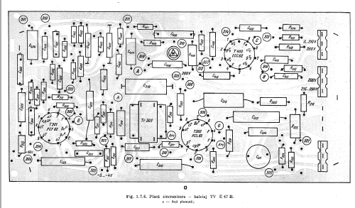 E 47 A - VS 47-644 A; Electronica; (ID = 1235457) Television