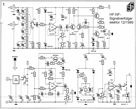 NF-HF-Signalverfolger ; Elektor - Elektuur, (ID = 1197563) Equipment