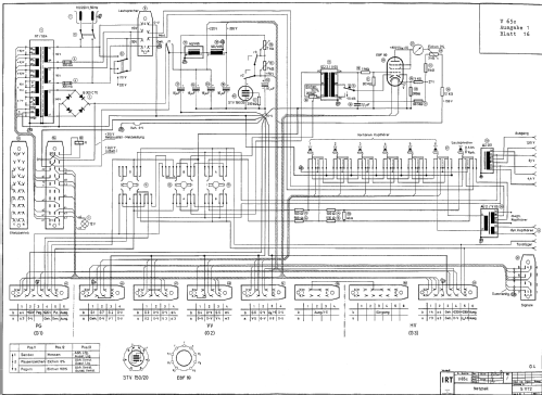 Übertragungsverstärker V65c; Elektro-Apparatebau (ID = 436973) Ampl/Mixer
