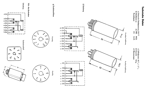 Dublette zur Röhre ID= 59279; Elektro-Mechanik (ID = 864026) Radio part