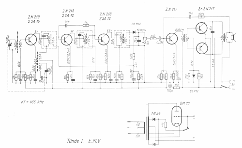 Tünde 1 ; Elektromechanikai (ID = 399824) Radio