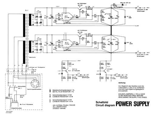 Gleichlauf-Messgerät EMT 422; Elektromesstechnik (ID = 2921665) Ausrüstung