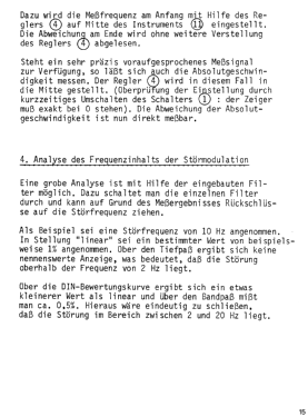 Gleichlauf-Messgerät EMT 422; Elektromesstechnik (ID = 2921686) Equipment