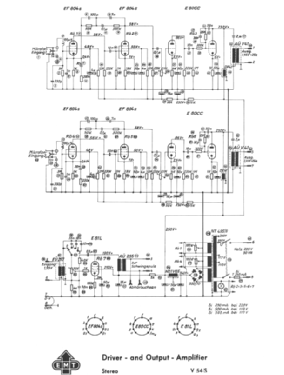 Nachhallverstärker EMT162 + EMT140; Elektromesstechnik (ID = 3028986) Ampl/Mixer