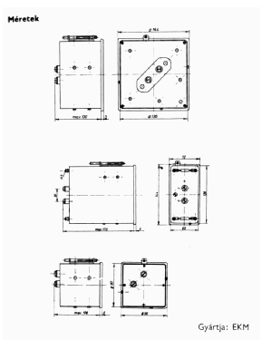 Frekvenciamérő - Frequencymeter 144 P; Elektromos (ID = 2906185) Equipment