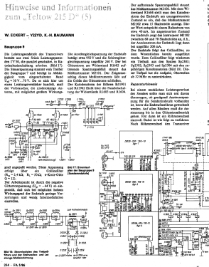 Teltow 215; Elektronische (ID = 3092179) Amat TRX