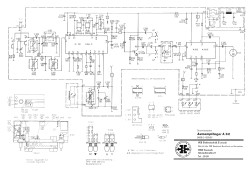 Tournee A341; Elektrotechnik (ID = 380967) Autoradio