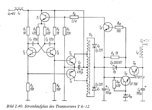 Transverter T6-12; Elektrotechnik (ID = 821019) Aliment.