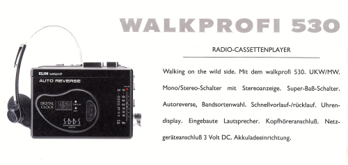 Walkprofi 530; Elin AG für (ID = 2080281) Radio