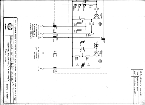 Stereo Relay Receiver RMF-130/S; ELIT, Elettronica (ID = 1681268) Commercial Re