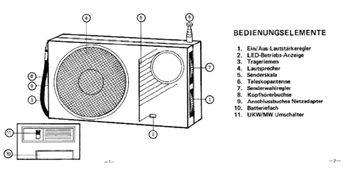 Reise-Radio TR4205; Elite; Kaufhof (ID = 2647382) Radio