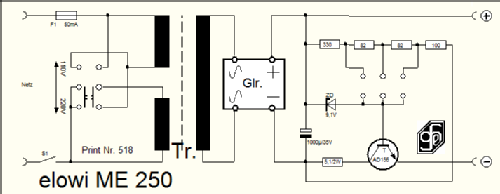 Netzgerät ME250; Elowi; Locher KG, (ID = 1293948) Power-S