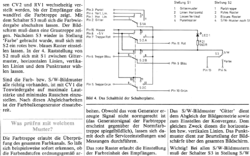 Farbbalkengenerator ; Elrad; Hannover (ID = 1927879) Equipment