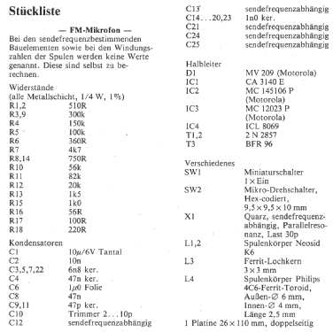 FM - Mikrofon ; Elrad; Hannover (ID = 1960464) Commercial Tr