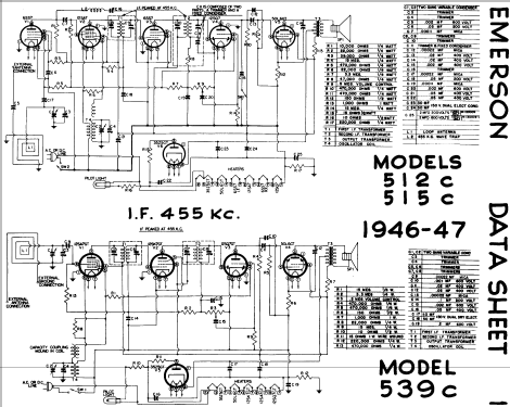 539-C ; Emerson Canada; (ID = 771461) Radio