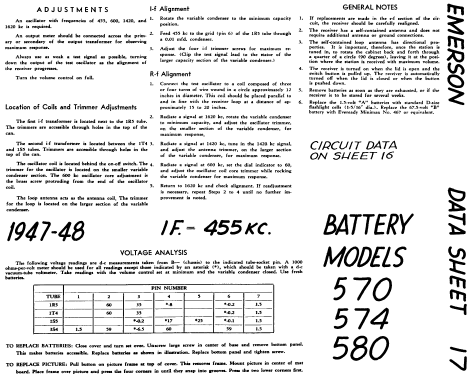 570 ; Emerson Canada; (ID = 771992) Radio