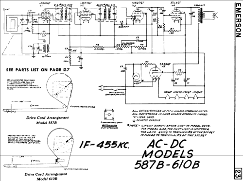 587-B ; Emerson Canada; (ID = 772474) Radio