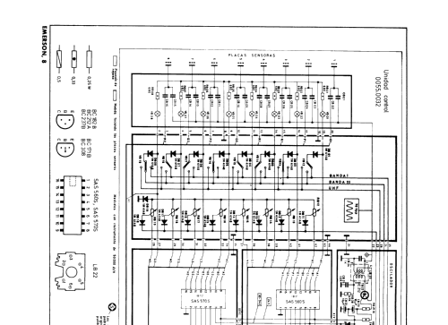 CE-920-A; Emerson Electrónica, (ID = 2477820) Fernseh-E