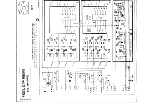 CE-920-A; Emerson Electrónica, (ID = 2477821) Fernseh-E