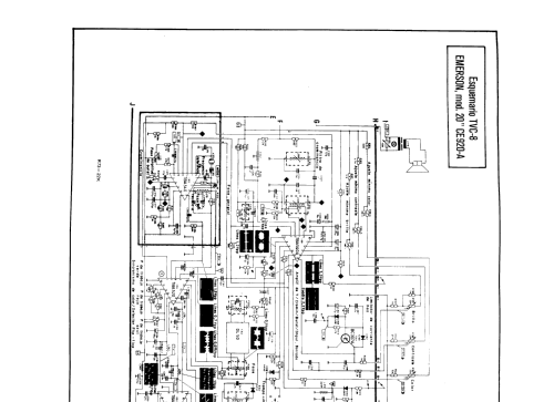 CE-920-A; Emerson Electrónica, (ID = 2477829) Televisore