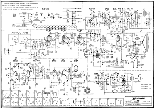 Ch= 3501 0002; Emerson Electrónica, (ID = 2498983) Télévision