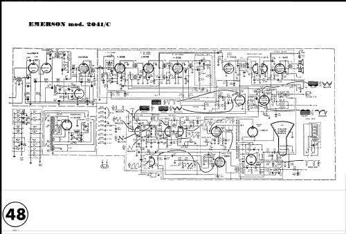 2041/C; Emerson Electronics; (ID = 2451714) Television