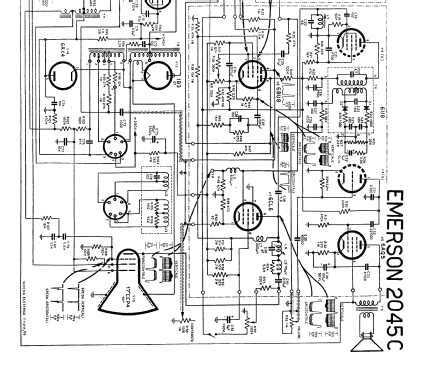 2045C; Emerson Electronics; (ID = 426344) Television