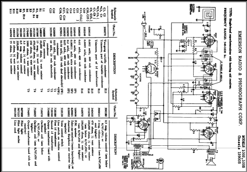 1003 Ch= 129003; Emerson Radio & (ID = 425993) Radio