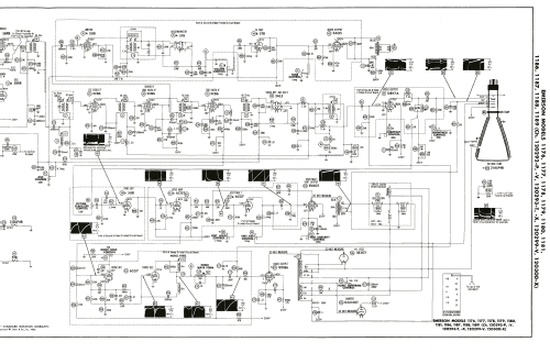 1186 Ch= 120299-V; Emerson Radio & (ID = 1908174) Television