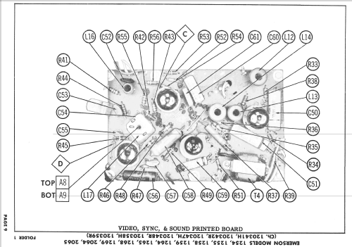 1259 Ch= 120348R; Emerson Radio & (ID = 2521780) Television