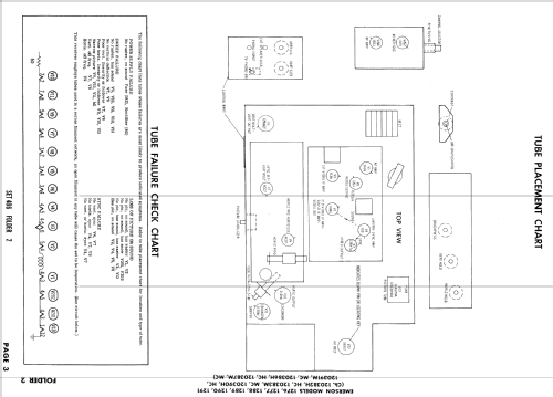 1289 Ch= 120391M; Emerson Radio & (ID = 845227) TV Radio