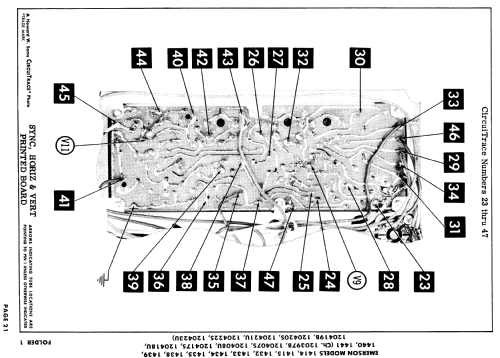 1433 Ch= 120423U; Emerson Radio & (ID = 856070) Television