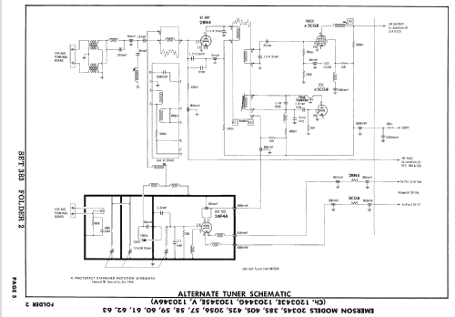 2038S Ch= 120345V; Emerson Radio & (ID = 2494737) Television