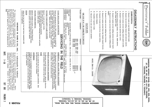 2062 Ch= 120343E; Emerson Radio & (ID = 2494654) Television