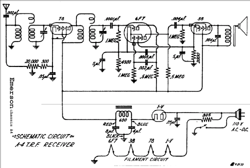 414 Ch= A-4; Emerson Radio & (ID = 571064) Radio