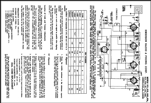 503 Ch= 120030; Emerson Radio & (ID = 421863) Radio