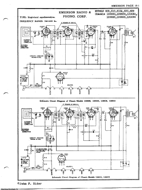 503 general model; Emerson Radio & (ID = 3112948) Radio