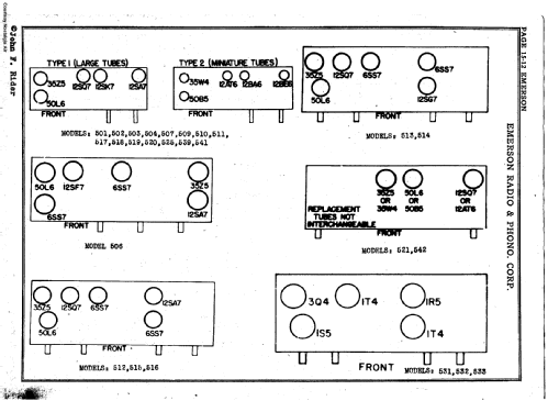 503 general model; Emerson Radio & (ID = 3112952) Radio