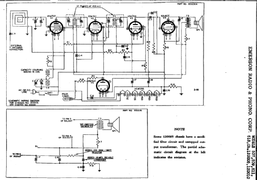 507 Ch= 120010; Emerson Radio & (ID = 281741) Radio